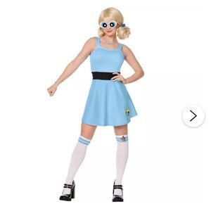 Bubbles Halloween Powerpuff Girls with Accessories size small
